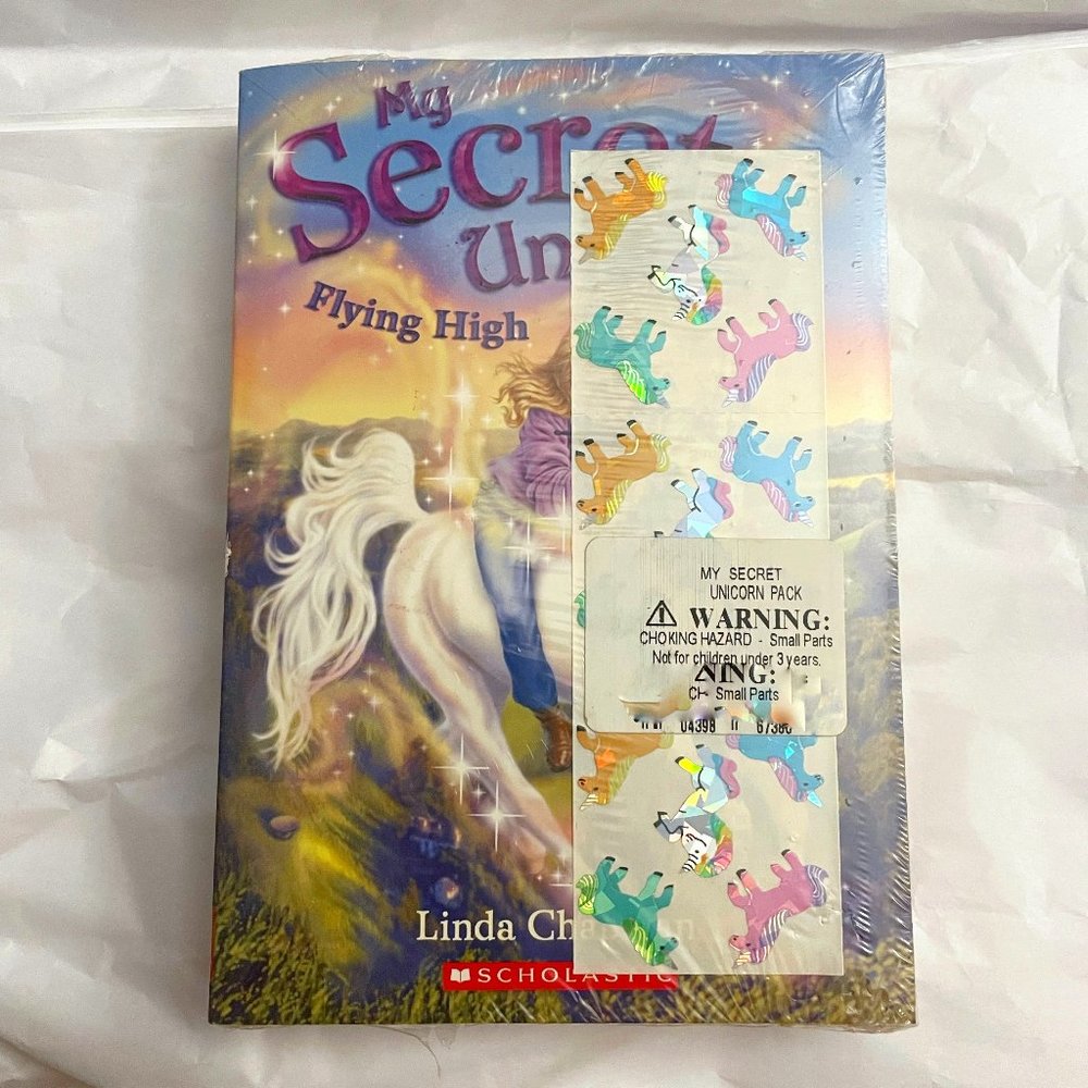 My Secret Unicorn Book Bundle w/ Stickers (Still Wrapped)
